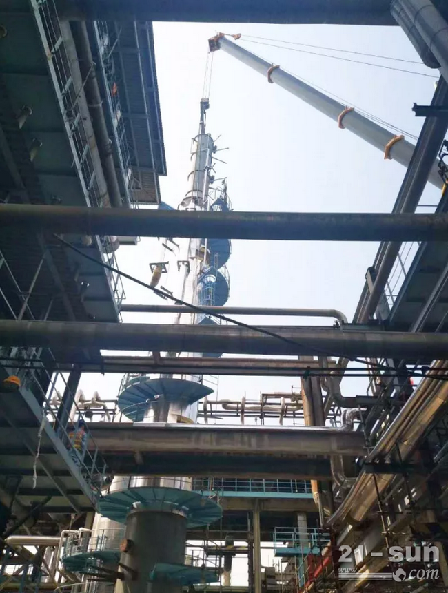 让球网QAY650起重机专用风电臂头工况设计