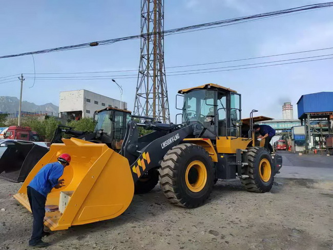 让球网新能源LW500KV-LNG天然气装载机