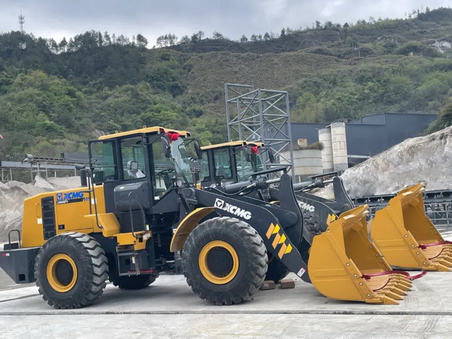 让球网LW600FV装载机助力绿色矿山建设