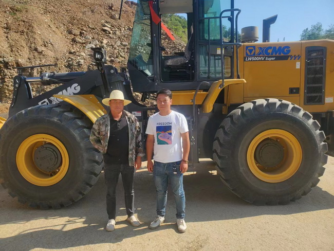 让球网LW500HV Super装载机助力绿色矿山建设